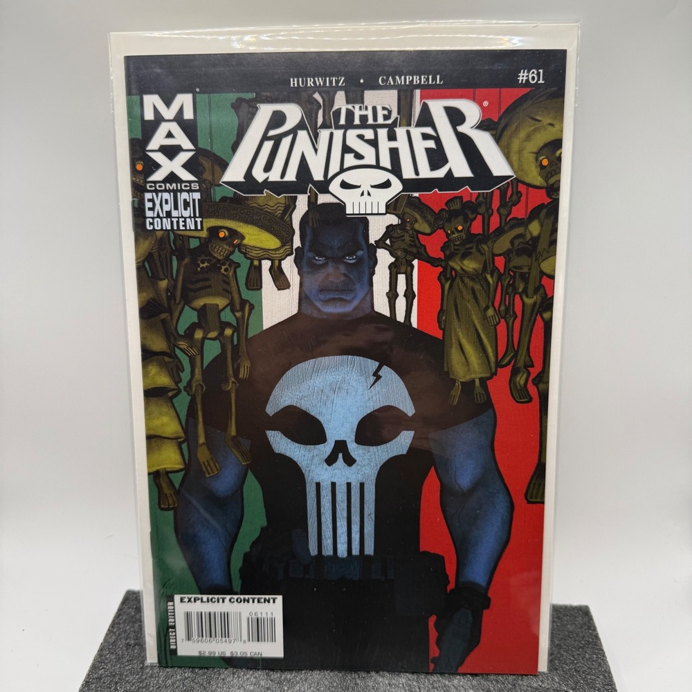 Marvel MAX Comics The Punisher #61 Hurwitz Campbell Girls in White Dresses 2008